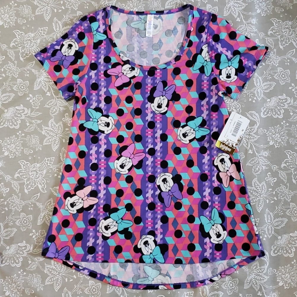 Disney Lularoe Classic Top, Minnie Mouse